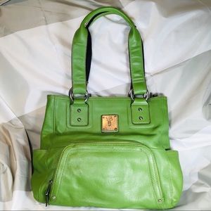Beautiful Green Tignanello Purse